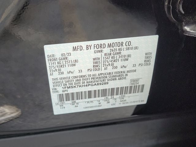2023 Ford Explorer ST-Line