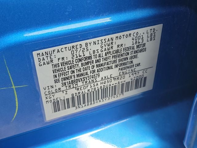2025 Nissan Sentra SR