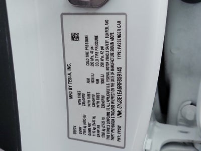 2024 Tesla Model 3 Base
