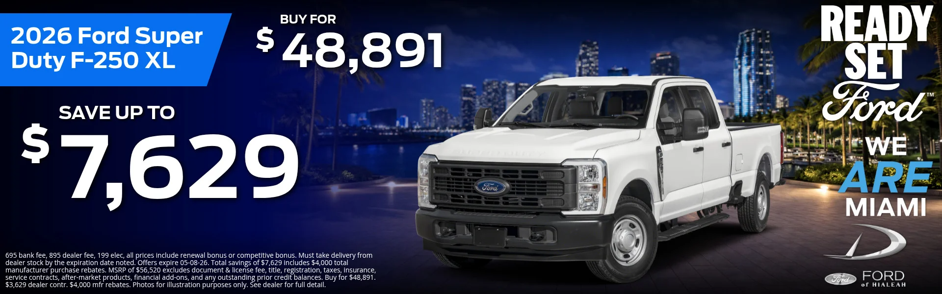 2026 Ford Super Duty F-250 XL en Ford De Hialeah en Hialeah FL