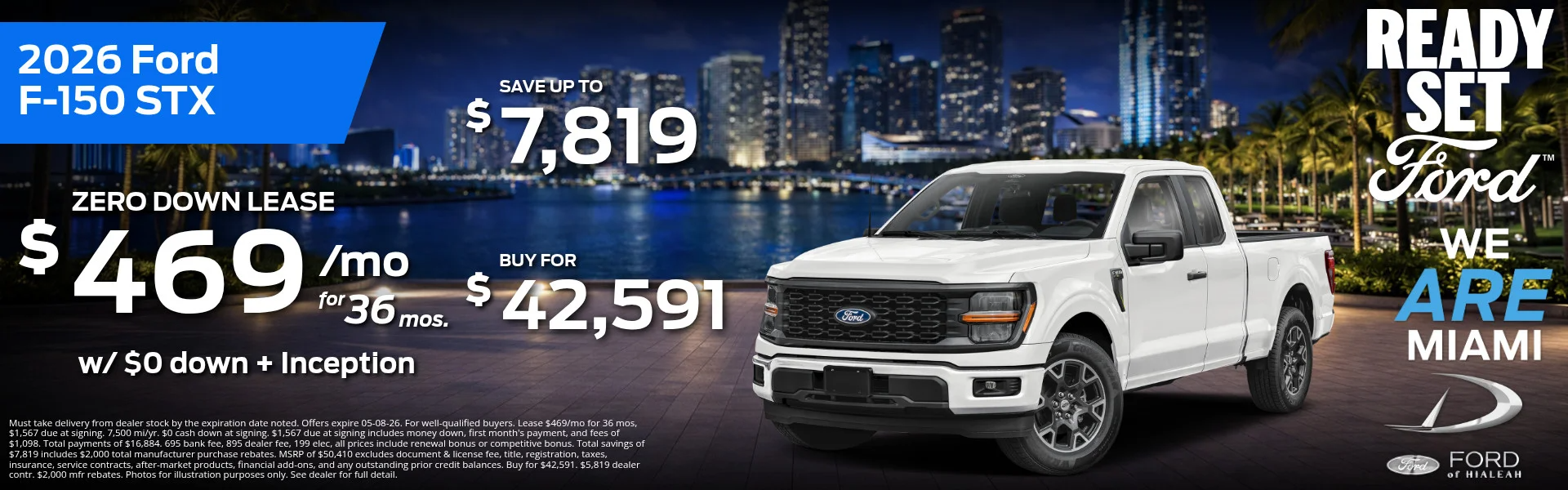 2026 ford F-150 STX en Ford De Hialeah en Hialeah FL
